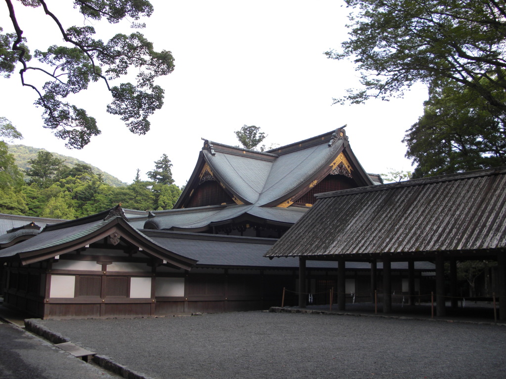 伊勢神宮 内宮 神楽殿～