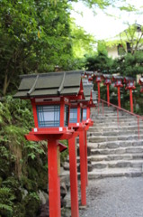 貴船神社・街燈路－５