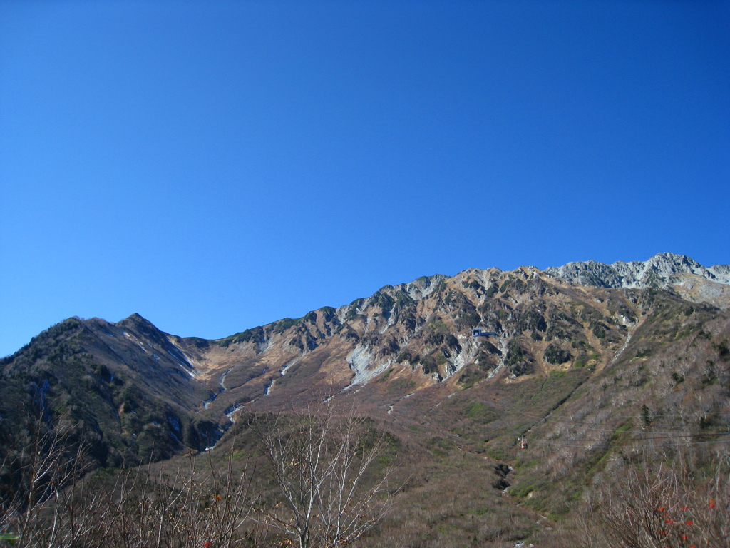 黒部ダムの山～