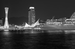 Monochrome Kobe city