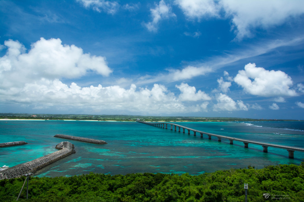 来間大橋　全景