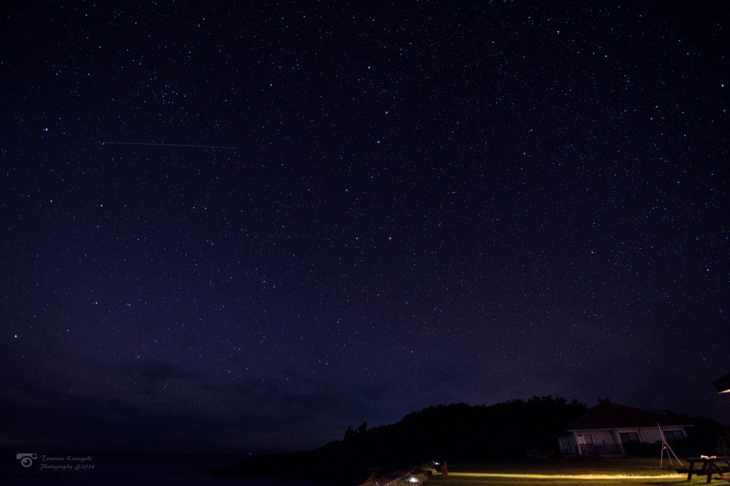 宮古島の星景　北斗七星