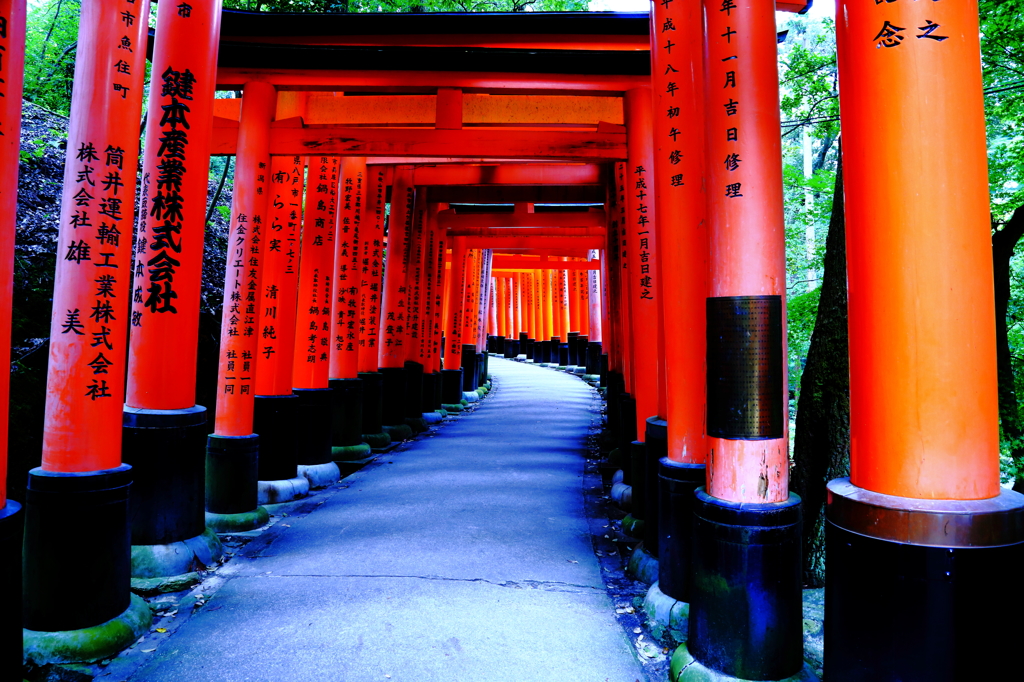 静寂に包まれる