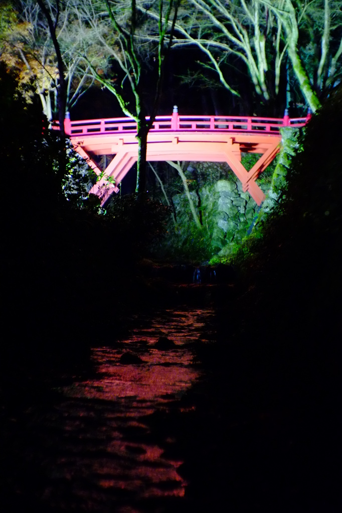 朱色の橋