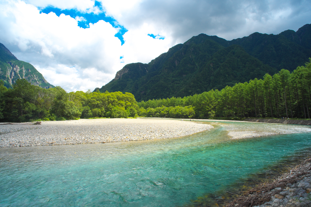 時と共に流れる