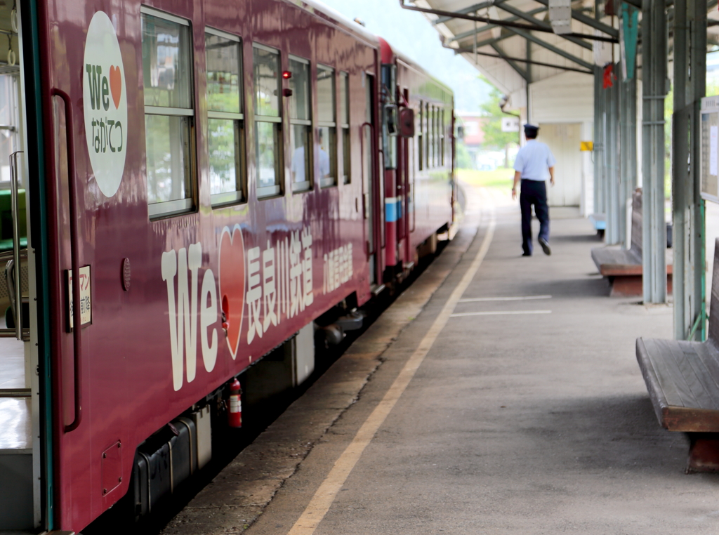 長良川鉄道に乗って