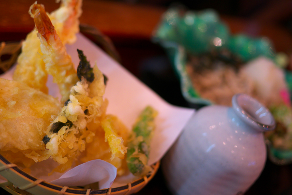 天ぷら蕎麦はいいものだ。