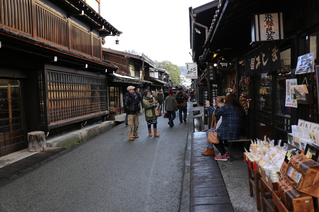 高山の町並み