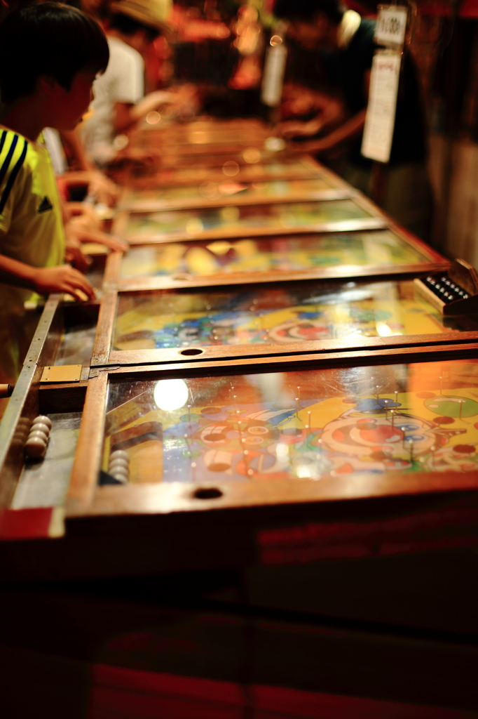 ラッキーボール　at 高津神社夏祭り