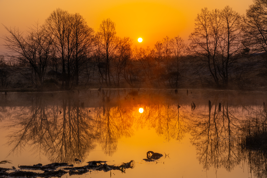 spring sunrise