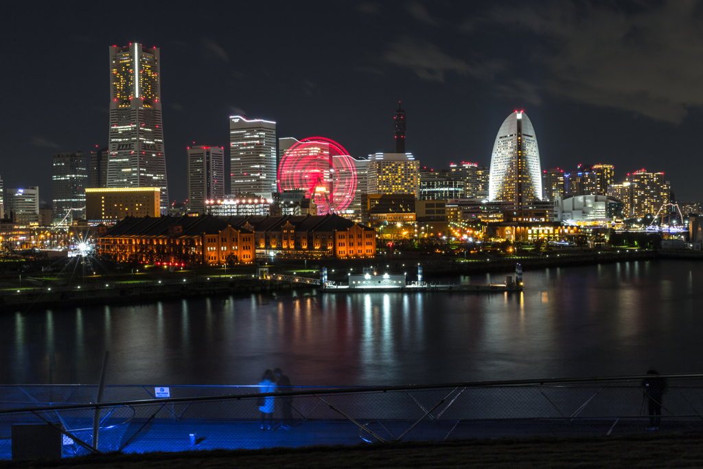 Lovers' night view