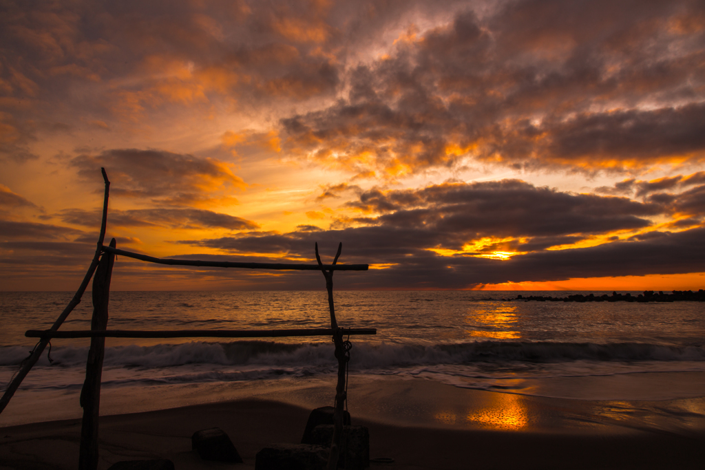 Evening sea