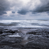 Rough beach