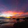 Burning clouds