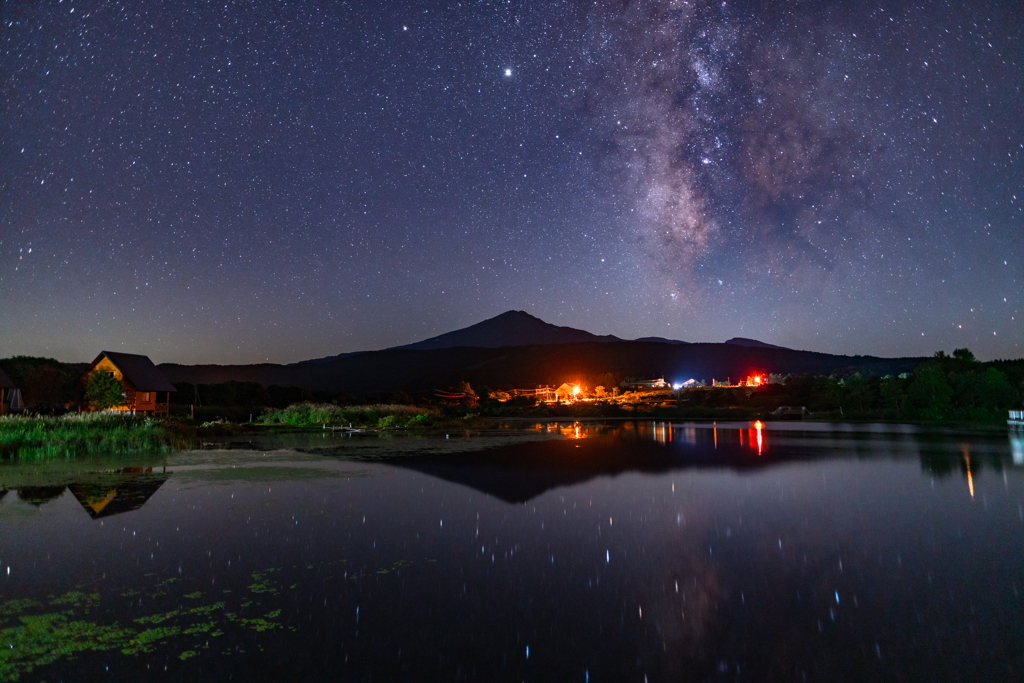 Summer night sky