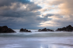 Winter beach