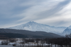 Snowy mountain