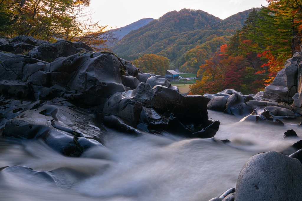 Waterfall scenery