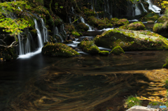 Autumn underflow water ~ Mototaki