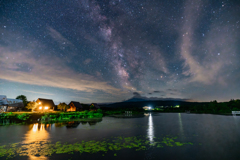 A night in a summer resort