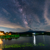 A night in a summer resort