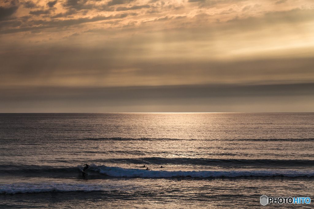 Evening surf　2