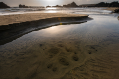 Underflowing water