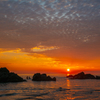 Sunset sea