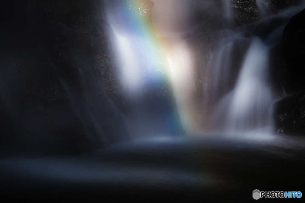 Rainbow waterfall ~ Kamedafudoutaki 4
