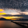 Evening lakeside