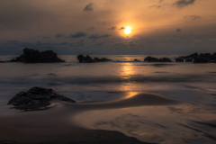 Beach water sand beach
