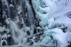 Winter waterfall