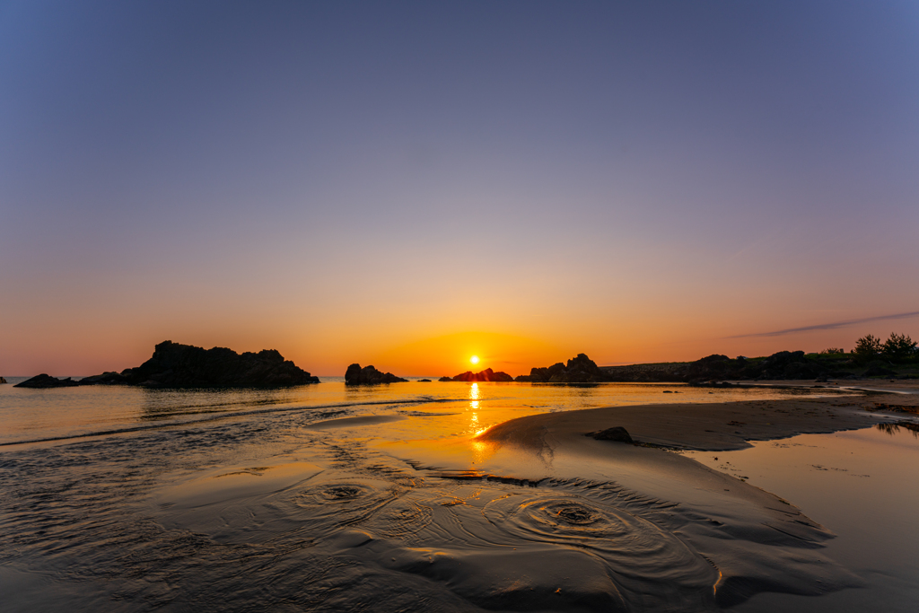 Spring on the beach