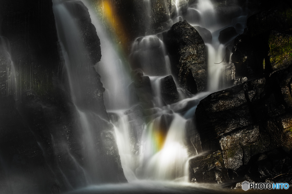 Rainbow waterfall ~ Kamedafudoutaki 2