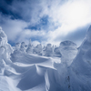 snow blue