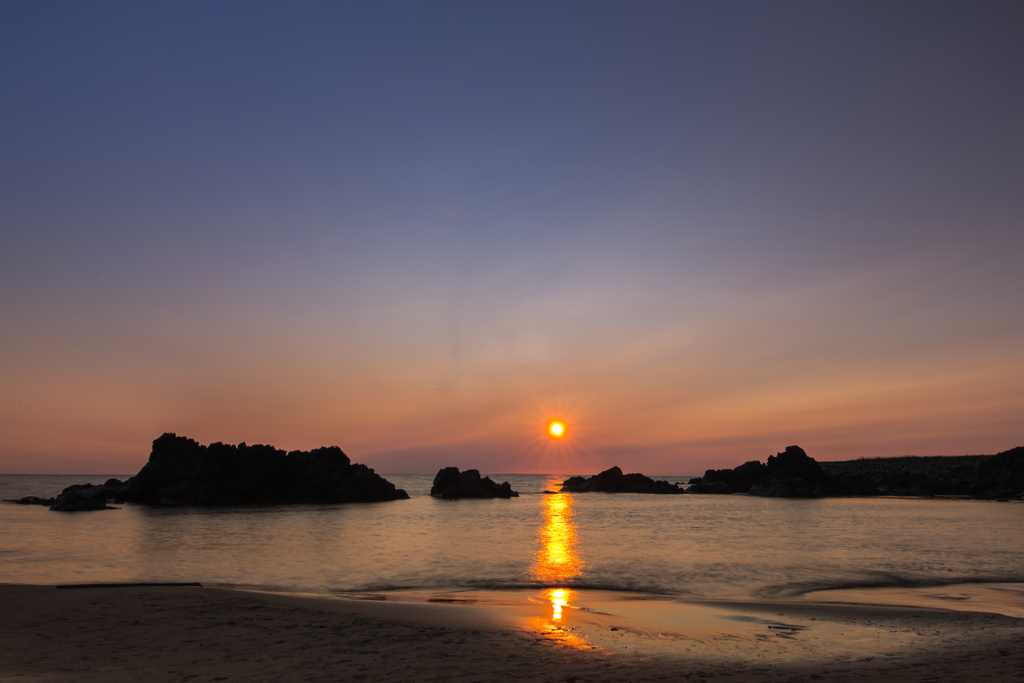 Evening sea