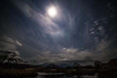 Super moon Night