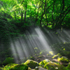 Waterfall of light