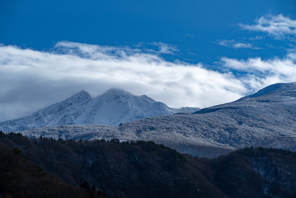 Snowy mountains