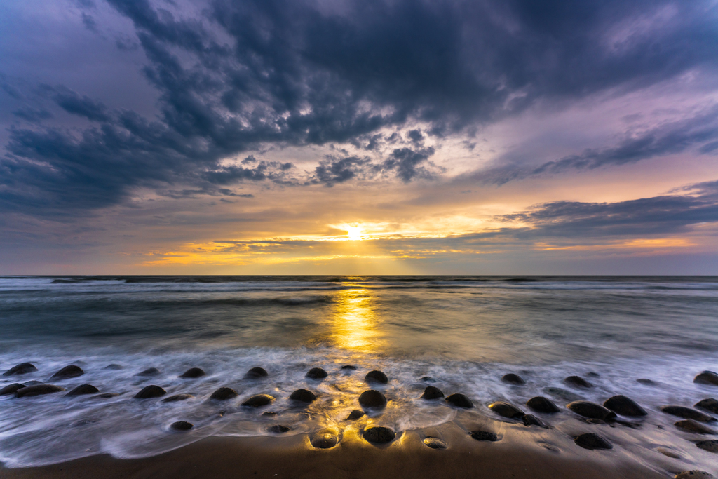 Evening sea