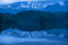 Blue morning