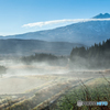 Morning mist ~ Toushi、Mt.Cyoukai