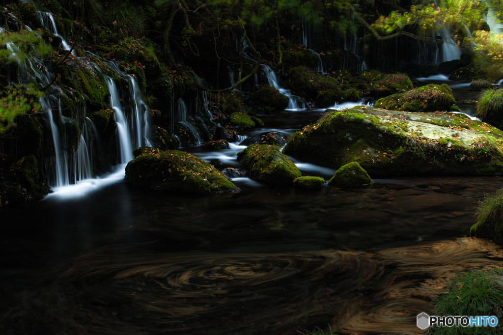 Autumn underflow water ~ Mototaki ２
