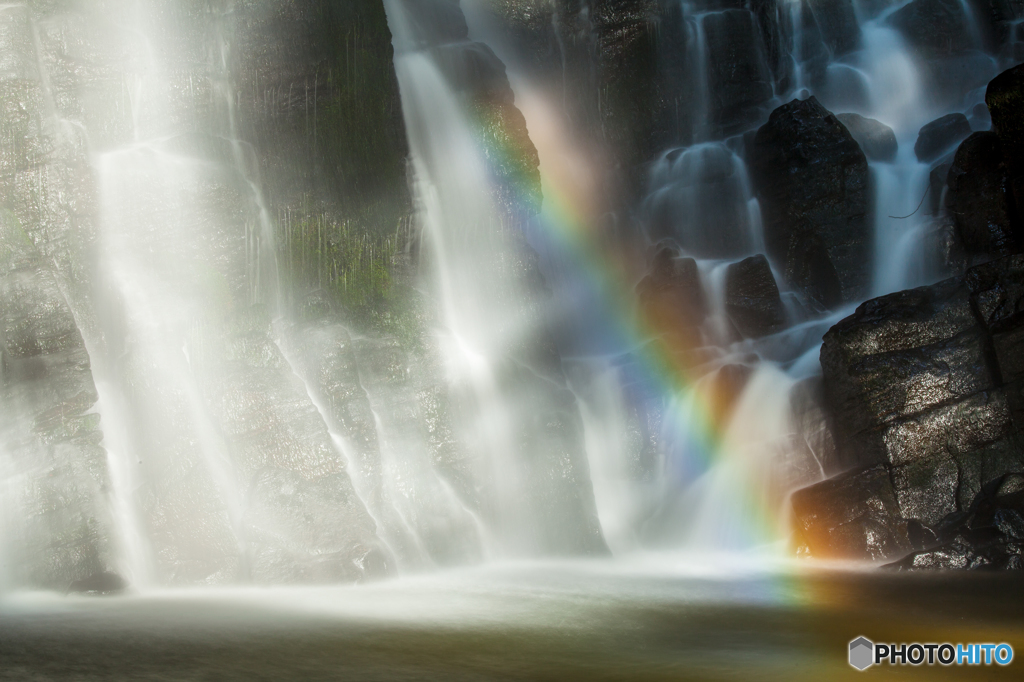 Rainbow waterfall ~ Kamedafudoutaki 3