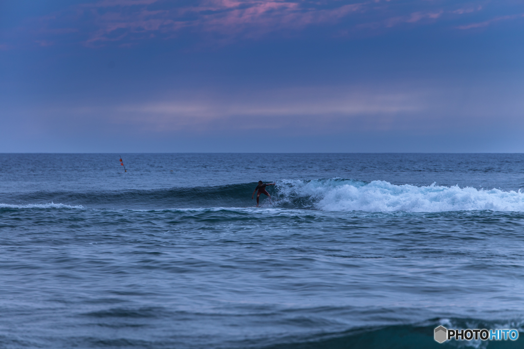 Evening surf