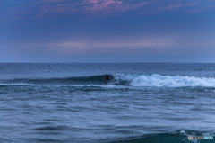 Evening surf