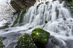 Winter waterfall