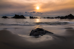 Sunset evening