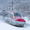 In the snow