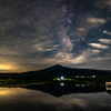 clouds and stars